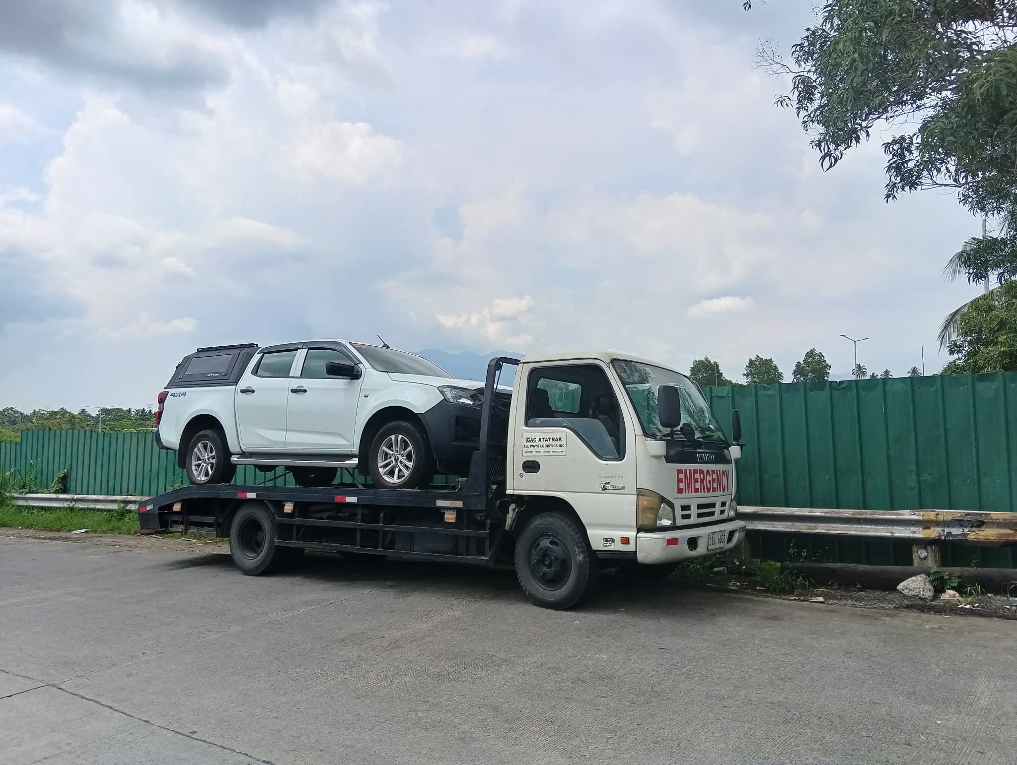 GAC Atatrak fleet vehicle ready for transport work